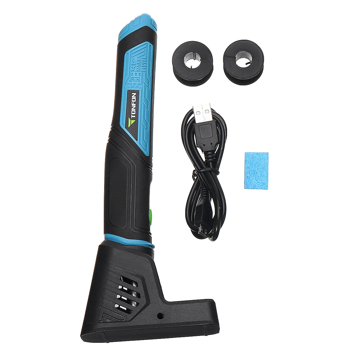 

Tonfon 4V 8W Wireless Power Soldering Iron USB Rechargeable Fast Heat Up Max-Temperature 450C 2000mAh Durable