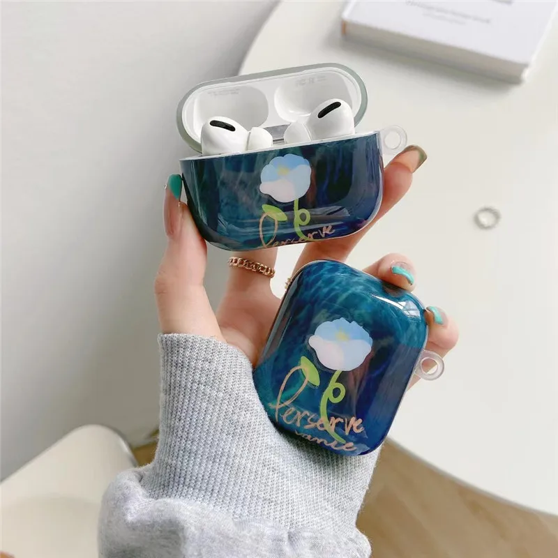 

Жесткий защитный чехол для наушников Apple AirPods 1 2 Pro