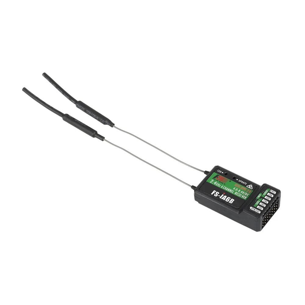 2.4G Flysky FS-iA6B 6Ch Receiver PPM Output with iBus Port Compatible i4 i6 i10 Transmitter | Игрушки и хобби