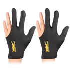 Перчатки для бильярда с вышивкой из лайкры, 2 шт.