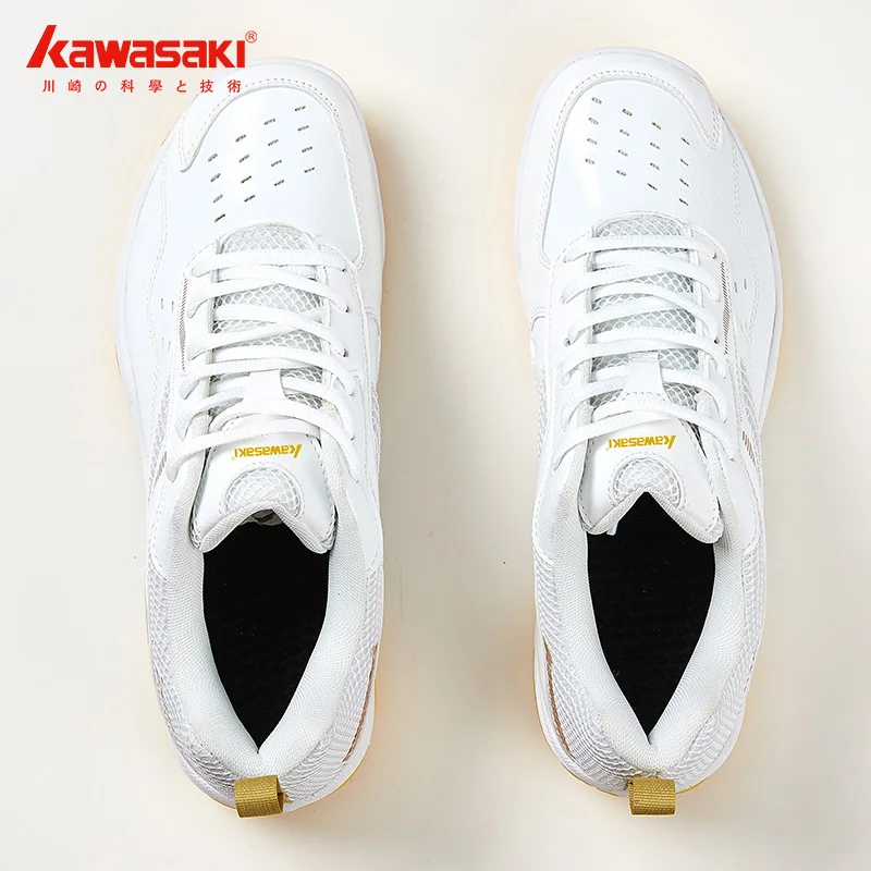 Kawasaki Sport Shoes Badminton Shoes  2021 Breathable Anti-Slippery Sport Tennis Shoes for Men Women Zapatillas Sneaker K-086