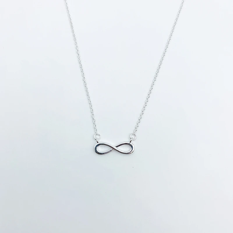 

1:1 Original Luxury brands Lucky 8 S925 Sterling silver necklace Woman classical charm Logo High-end jewelry gifts