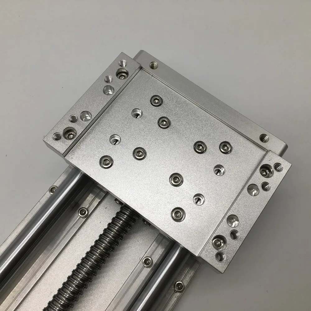 Heavy Load 200MM 8inch XYZ Electric Sliding Table Slide &amp Dust Cover Linear Stage Moving Module Ball Screw SBR Guide Platform |