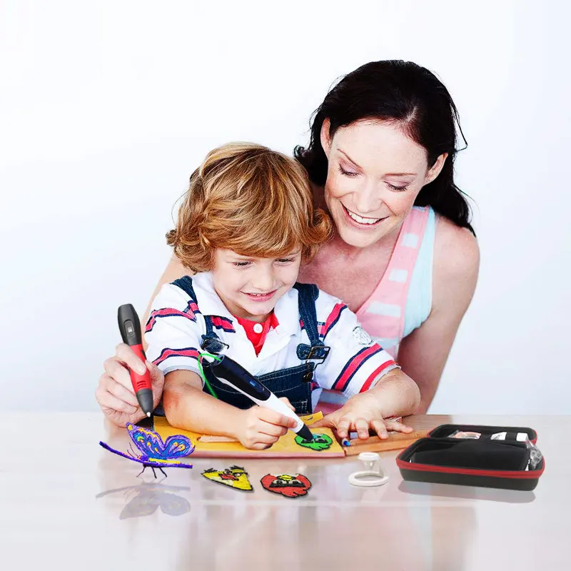 3d Ручка ручки светодиодный дисплей принтер pen-3d волшебные giftspen 3 d новогодний