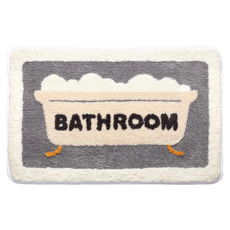 

Non-slip bathroom mat simple thickened absorbent floor mat carpet door entry non-slip mat bedroom floor mat