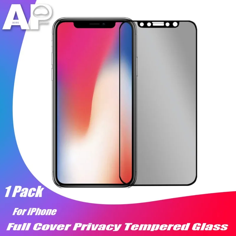 Acespower полное покрытие Защитное стекло для экрана для iPhone 11Pro 11 PRO 6 7 8 PLUS X XR XS MAX окантованное надежное закаленное стекло