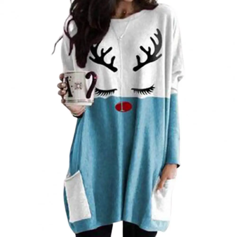 Для женщин на Рождество и Хеллоуин Женская обувь с милым рисунком блузки топы