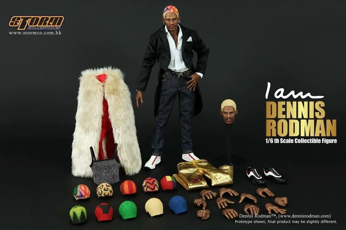 Игрушки от Storm Bulls Dennis Rodman два тела и три головы версия в наличии | хобби