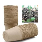 8 см бумажный горшок для выращивания растений, стартеры для растений, травяные овощи, цветочный горшок, набор стаканов для детской, биоразлагаемые домашние садовые инструменты для культивирования