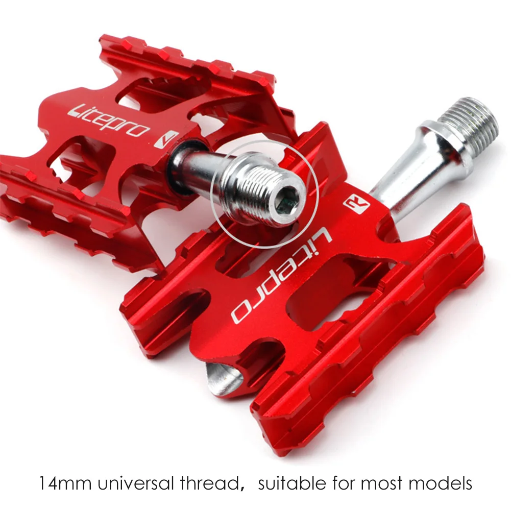 

Горный велосипед педали легкий велосипедный алюминиевый сплав DU подшипник для езды на велосипеде на плоской подошве сплав Плоские Педали н...