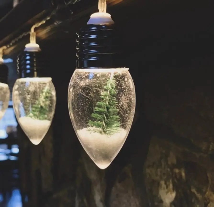 Рождественская гирсветильник елка светодиодная лампа декоративсветильник