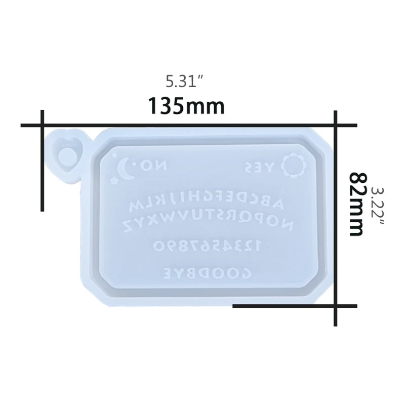 

Crystal Epoxy Resin Mold Divination Box Casting Silicone Mould DIY Crafts Decorations Making Tools