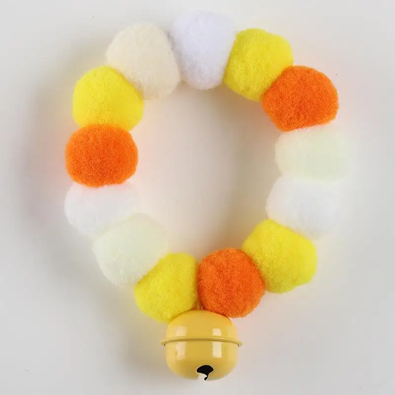

Dog Collar Pet Sticky Balls Cat Collar Lightweight with Bells Pet Accessories