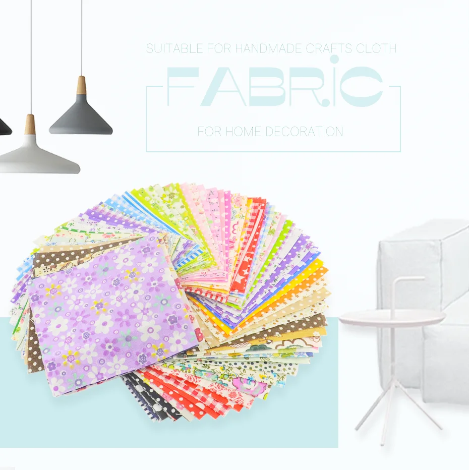 FREE SHIPPING 50pieces 10cmx10cm fabric stash cotton fabric charm packs patchwork fabric quilting tilda no repeat design tissue