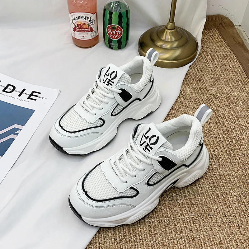 Новинка 2020 года женские кроссовки на платформе INS модная обувь для старого папы