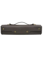 flute box with portable carrying bag wind instrument storage bag brown color pipe accessories musical instrument accessories