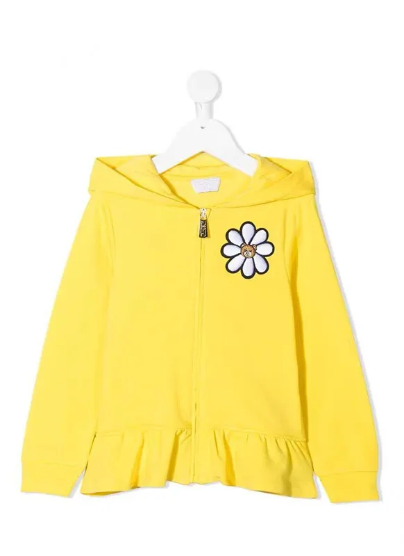 Детская толстовка с капюшоном длинным рукавом на молнии | Мать и ребенок