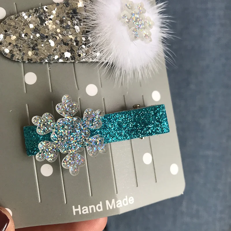 2 шт./компл. модные шпильки норковые волосы искусственный мех помпон заколка для