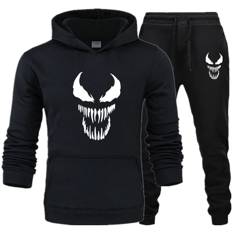 Новый модный комический оригинальный спортивный костюм для мужчин из двух