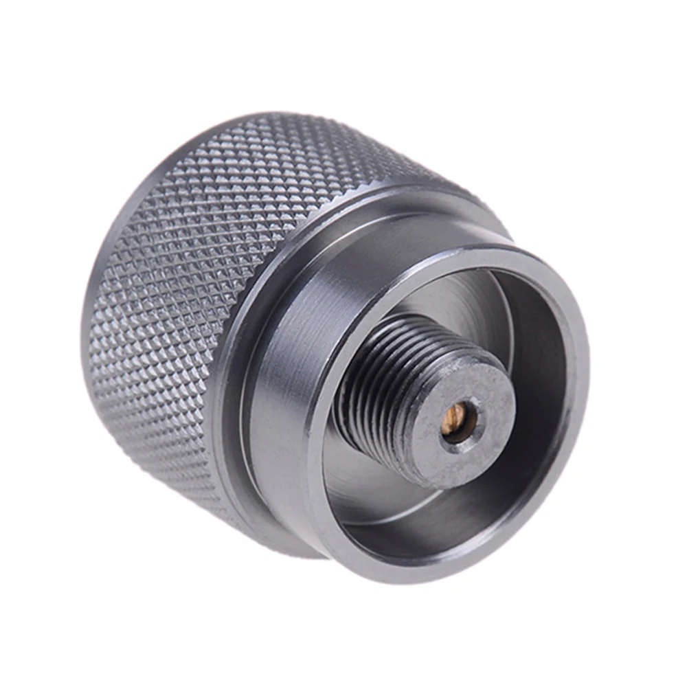 Адаптер для печи кемпинга 1LB пропан маленький бак Вход горелки EN417 линейный