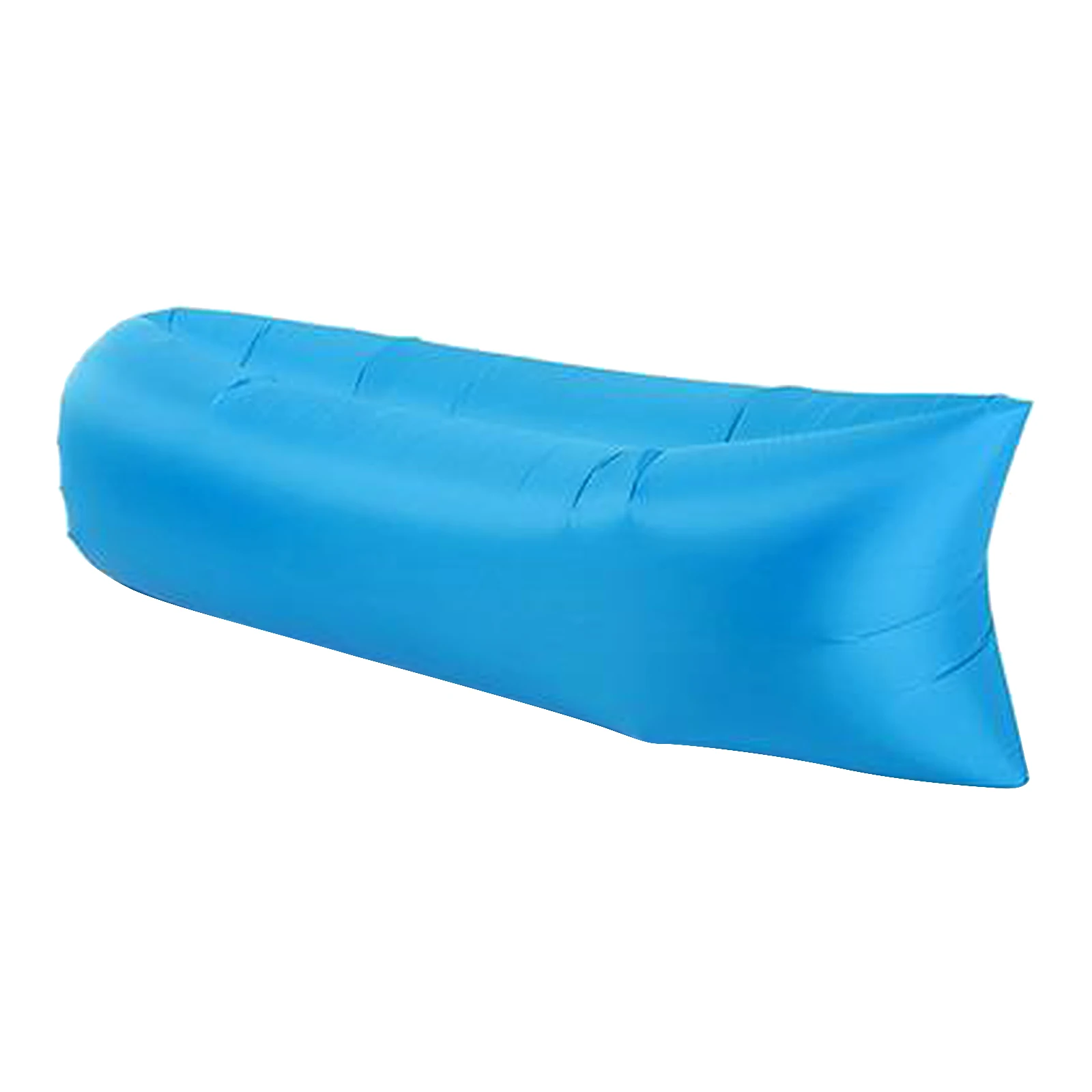 

3xInflatable Sofa Air Bed Lounger Chair Sleeping Bag Mattress Couch Light Blue