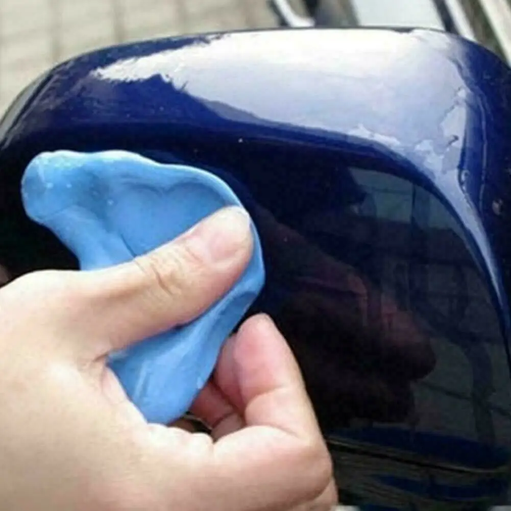 

Моющаяся чистая глина 100 г синего цвета для автомобиля для нативного оксида инкрустации весы аксессуары