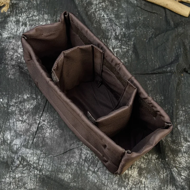 Винтажная сумка для камеры из кожи Крейзи Хорс с несколькими съемными карманами