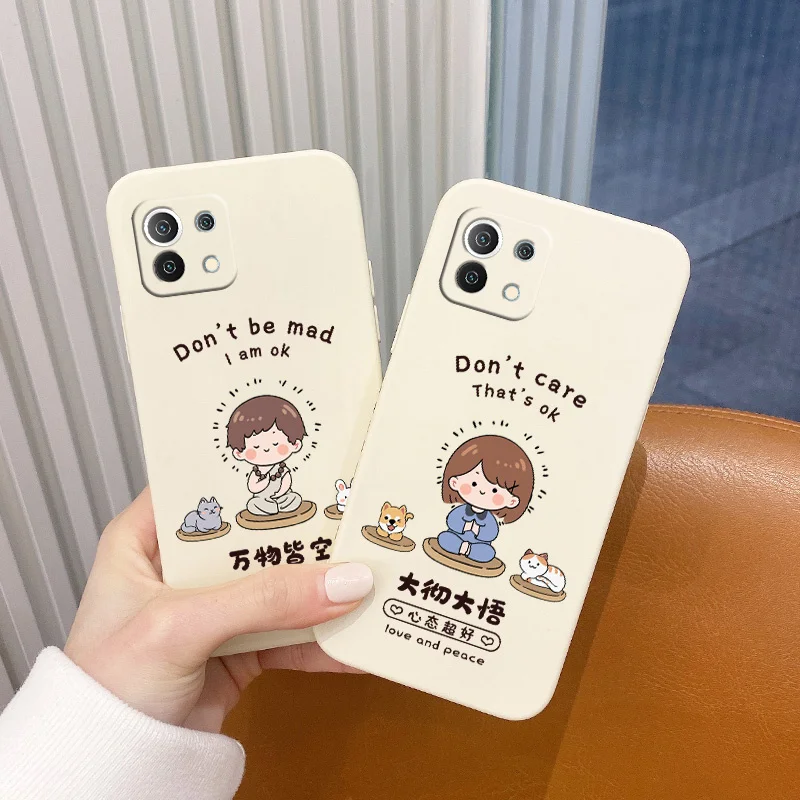 

Thin Cute Pattern Phone Case For Xiaomi Mi 11 10T 10 lite 9T Note 10 Redmi Note 9 9T 8 8Pro 7 7Pro 9 9A K30 K20 Cover