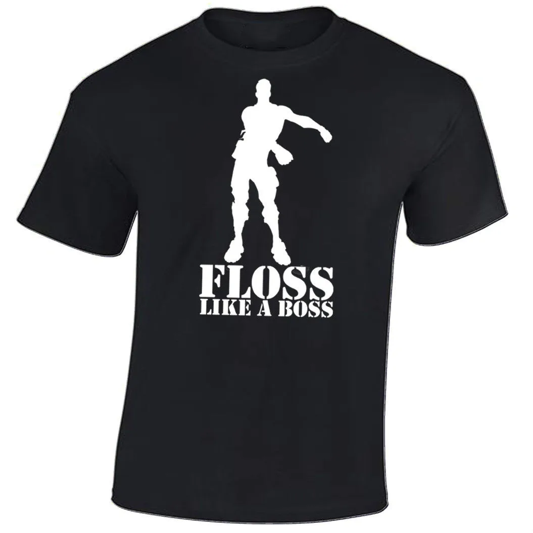 Мужская футболка для танцев с надписью Floss Like A Boss | одежда