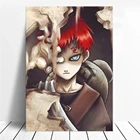 Аниме Gaara, Картина на холсте, настенные картины, домашний декор, Hd принты, плакат, гостиная, детская комната, украшение, модульная рамка