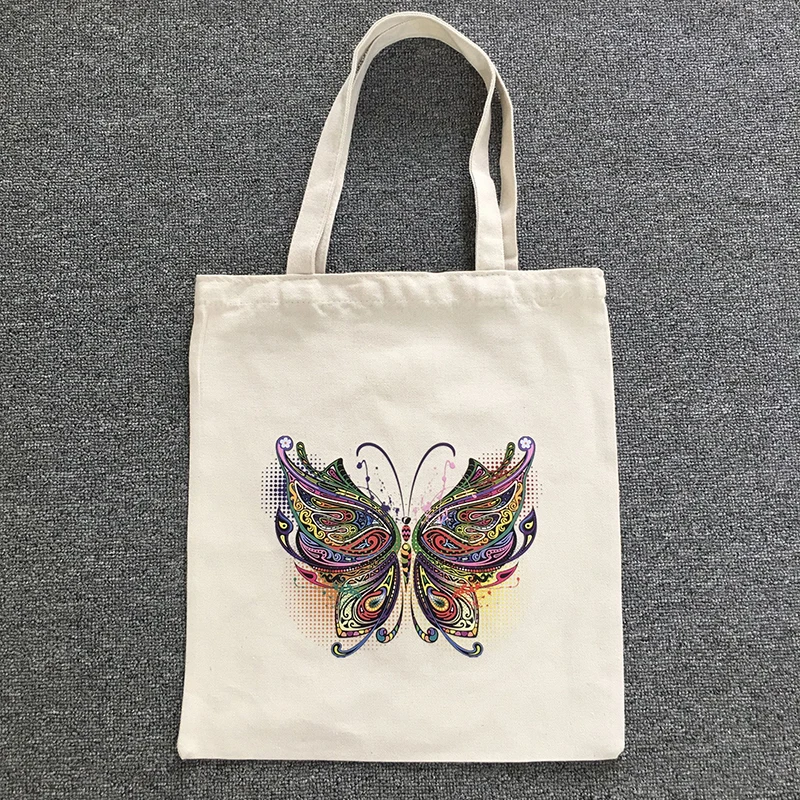 Сумка-тоут Женская хлопковая Холщовая Сумка на плечо индивидуальный рисунок