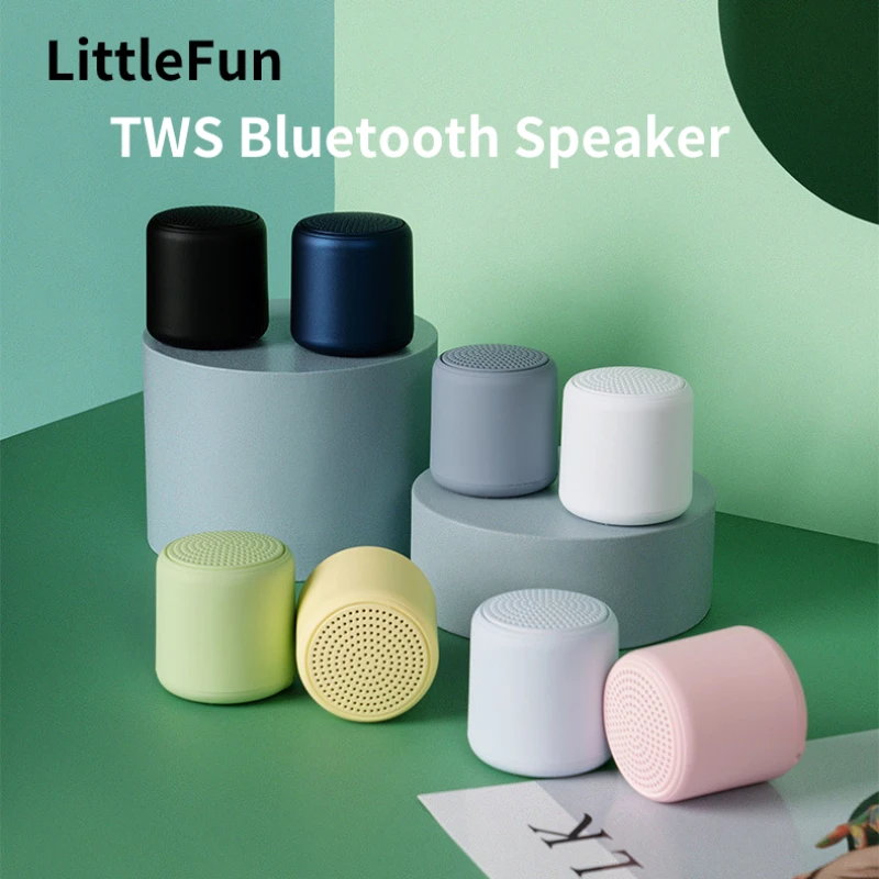 

caixa de som Bluetooth Speaker Portable Mini Subwoofer Sound Box Built In Microphone TWS Speakers Wireless With String