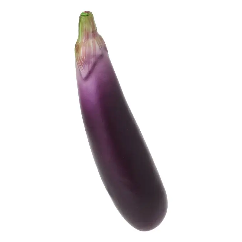 XIAOMI Lifelike Artificial Eggplants Simulation Fake Vegetable Photo Props Home Kitchen Decoration Kids Teaching Toy