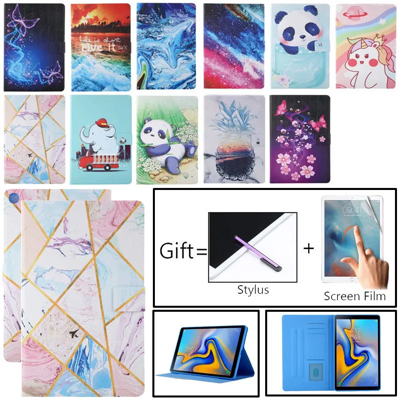 Модный чехол в виде единорога для Samsung Galaxy Tab A 8 0 дюйма фотосессия 2019 T290 T295 T297