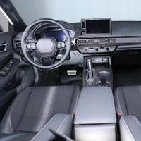 for 2021 2022 honda civic soft carbon fiber car styling decorative cover trim sticker car interior decoration accessories