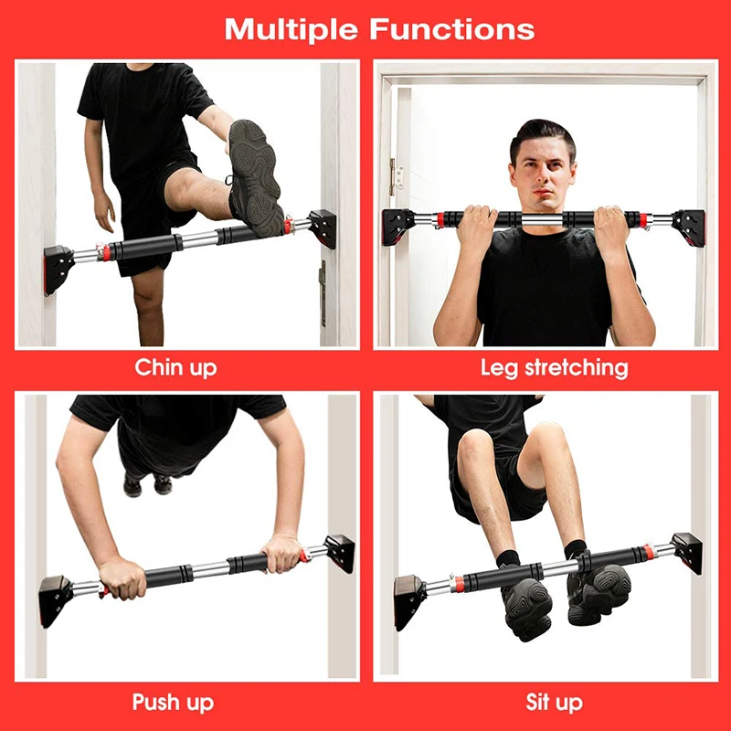 Подтягивающая штанга для двери не требующие винтов Регулируемая планка