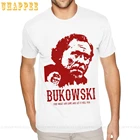Мужские футболки оверсайз с коротким рукавом Charles Bukowski