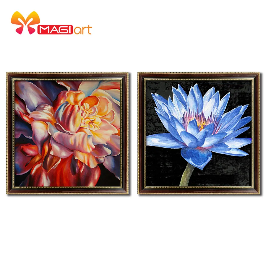 Набор для вышивки крестиком 11CT водорастворимый холст с узором 14CT картина маслом