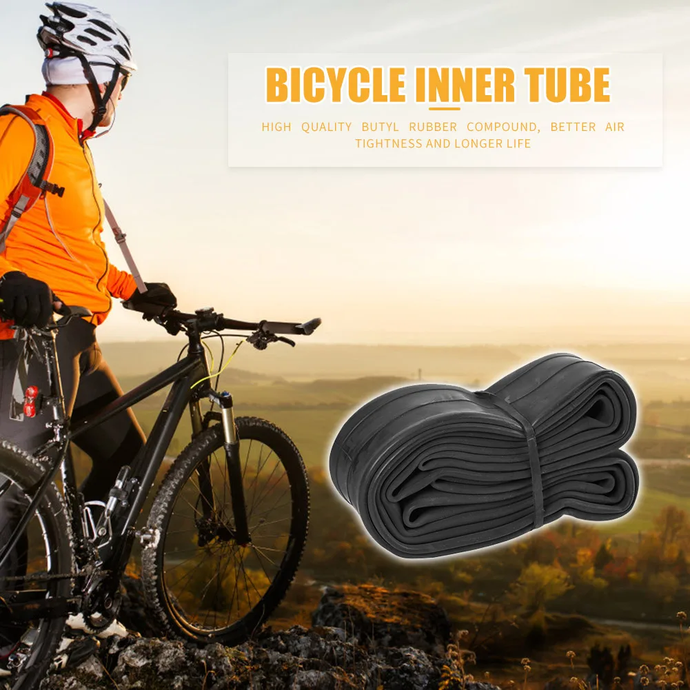 

Bicycle Bike Tire 18/20/22/24/26 inch Inner Tubes Schrader Tyres 1.75/2.125 inch width Bike Cycling Tire Rubber Tube for MTB