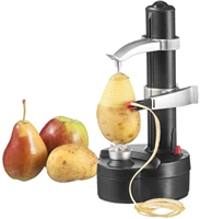 household commercial electric potato peeler automatic rotating fruit and vegetable cutter kitchen peeling tool dropshipping