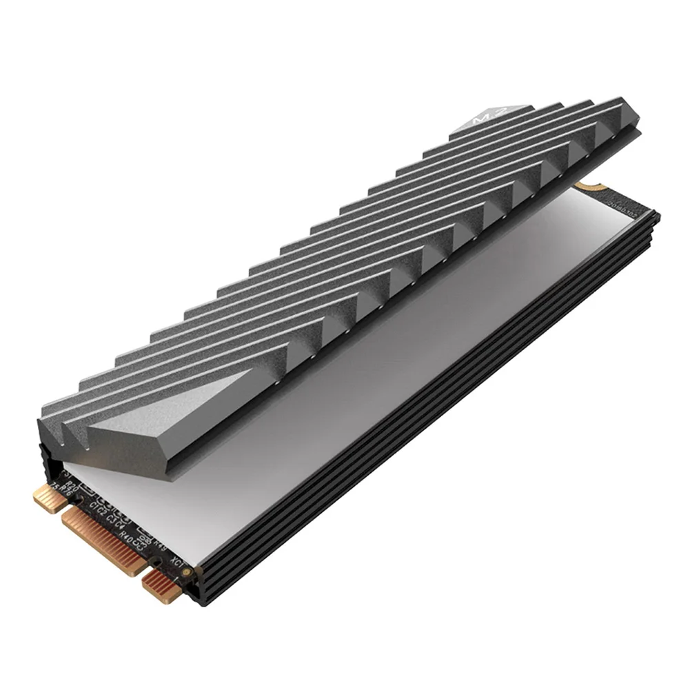 M.2 SSD NVMe теплоотвод M2 2280 жесткий диск алюминиевый ребристый радиатор с тепловой