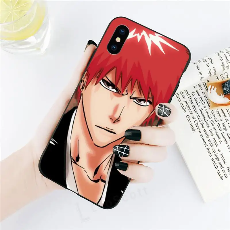 

Japan anime Kurosaki Ichig Phone Case for iPhone 11 12 mini pro XS MAX 8 7 6 6S Plus X 5S SE 2020 XR