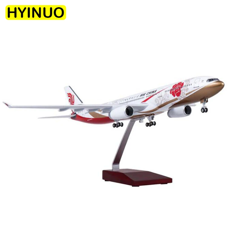 47 см 1:135 весы 330 A330 модель AIR China авиакомпаний дыхательных путей W Основание колеса