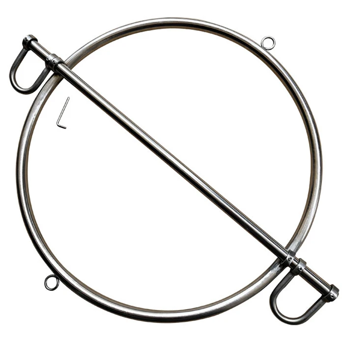 Металлический тяжелый яркий бондаж из нержавеющей стали ошейник для собак