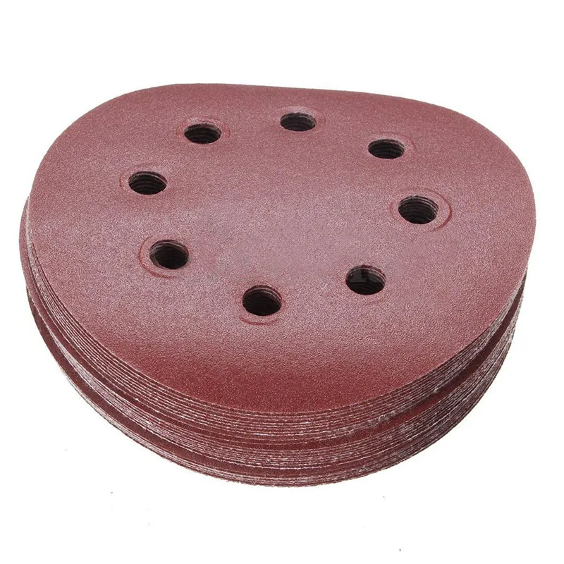 

GTBL 30X 5inch 125mm 8 Hole 240 Grit Sand Sanding Disc Paper Random Orbit Hook And Loop
