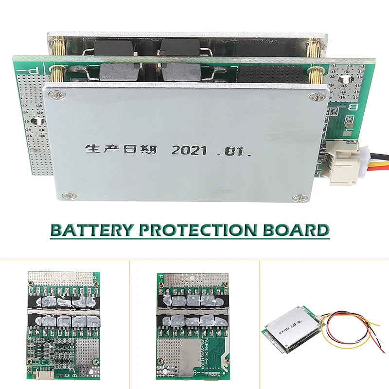 

3S 12V 100A BMS PCB Protection Balance Board High Quality Battery Protections Circuit Boards For Li-ion Lithium 18650 Batteries