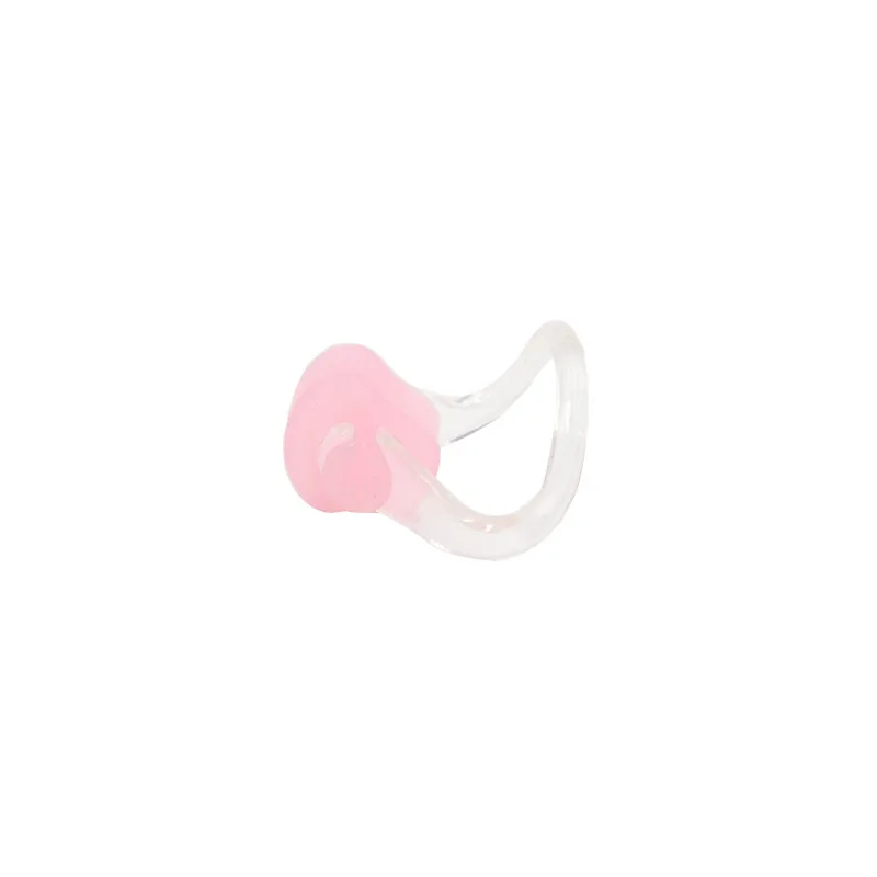 1 PC Pink Горячая 1/10 шт./лот, многоразовые мягкие силиконовые зажимы для носа, удобные зажимы для дайвинга, серфинга, плавания, носа для взрослых и детей - Цвет: 1 PC Pink