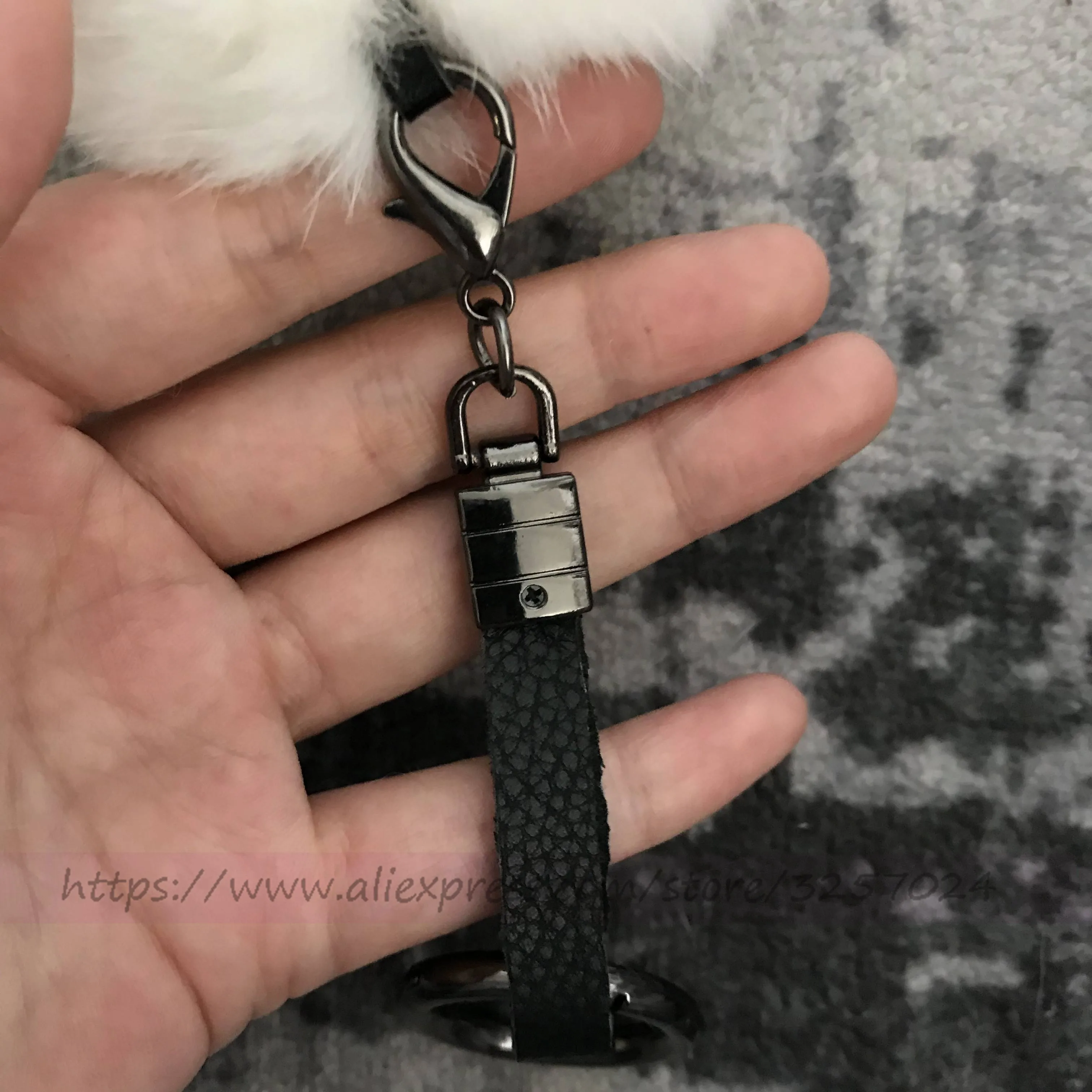 Magicfur милый маленький розовый коготь из натурального меха норки помпон подвеска