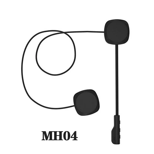 MH04-Headset VR робот Мото Bluetooth гарнитура для шлема беспроводной мотоцикл Handsfree Наушники с голосовым управлением для gps музыка мотоцикл езда - Цвет: MH04-Headset