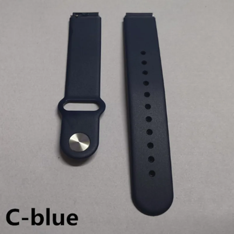 C-blue B57 ремешок B57 Смарт-часы B57 смарт-браслет аутентичный ремешок - Цвет: C-blue